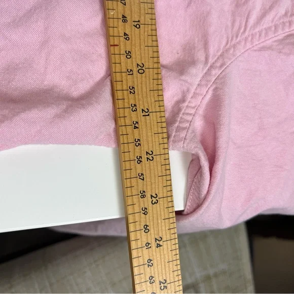 American Eagle Outfitters Pink Button-Down Shirt Size Large - Picture 9 of 10